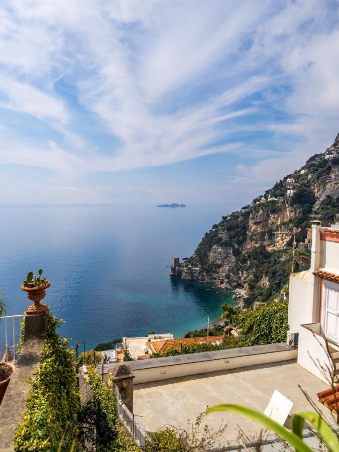 Scorcio D' Oltremare - Sea View Apt In Позитано Екстериор снимка